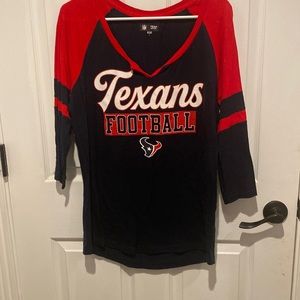 Womens NFL Texans shirt size large